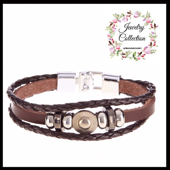 jean claude leather bracelet